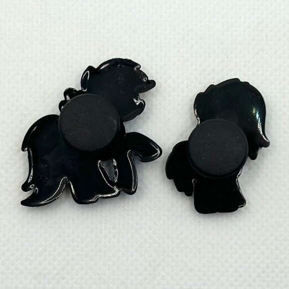 BOGO! Crocs Style Shoe Charms Jibbitz My Little Pony Rainbow Dash Rarity 2pc NEW - Picture 2 of 4